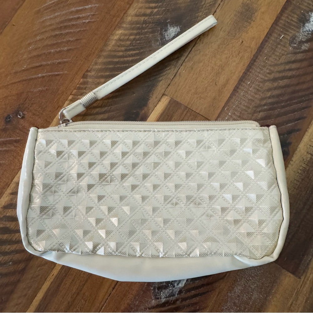 Pearl Studded Cosmetic Bag